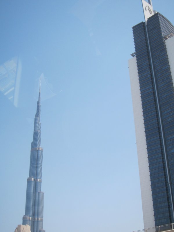 Burj Khalifa, from Taxi