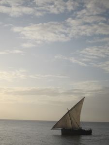 Dhow at Sunset