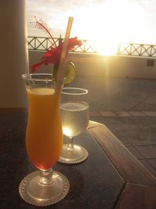 Drink at Sunset
