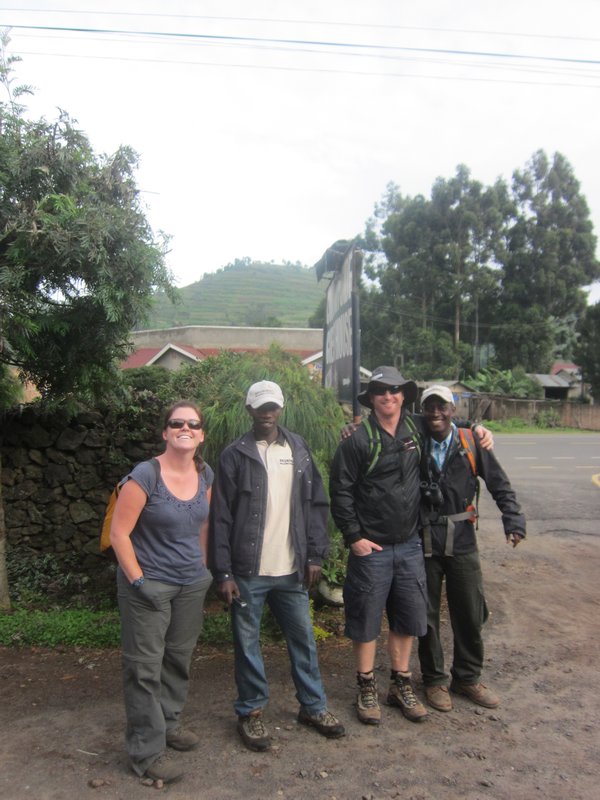 Before we started our trek...