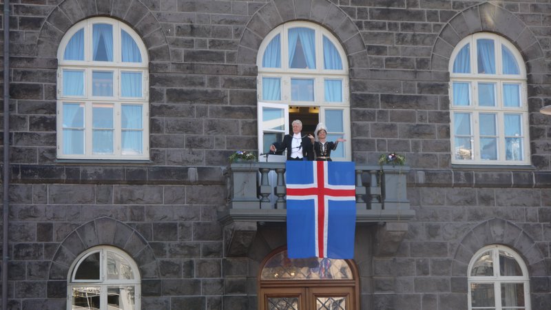 Iceland's President, Olafur!