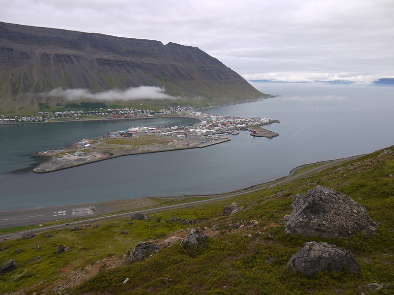 Isafjordur from Above