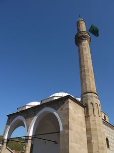 Here a mosque...