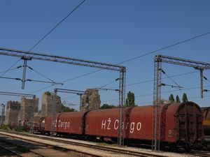 Train and Castle