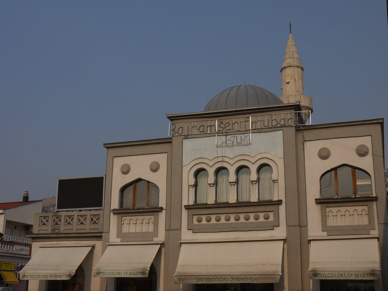 Mosque or Benetton Shop?
