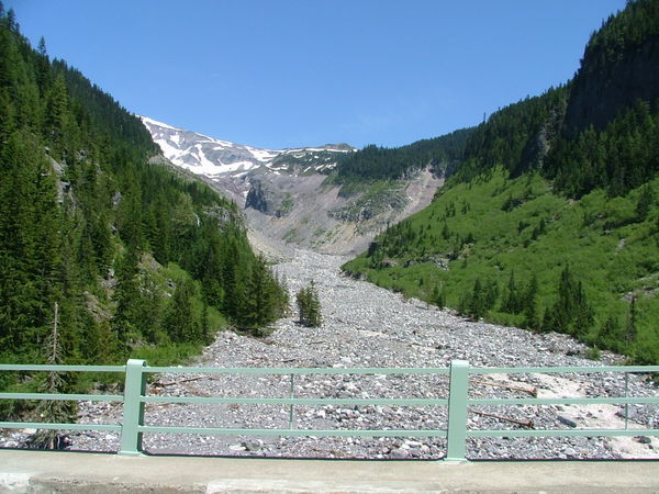 The receding Glacier