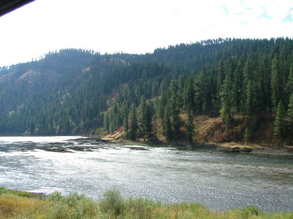 The Lochsa River Canyon