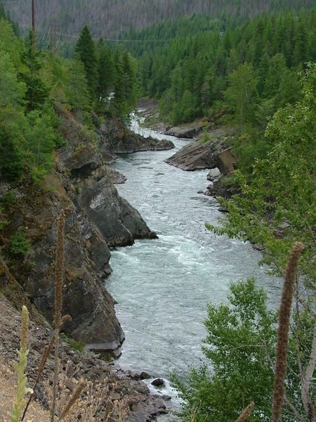 This is the south fork of the flathead River