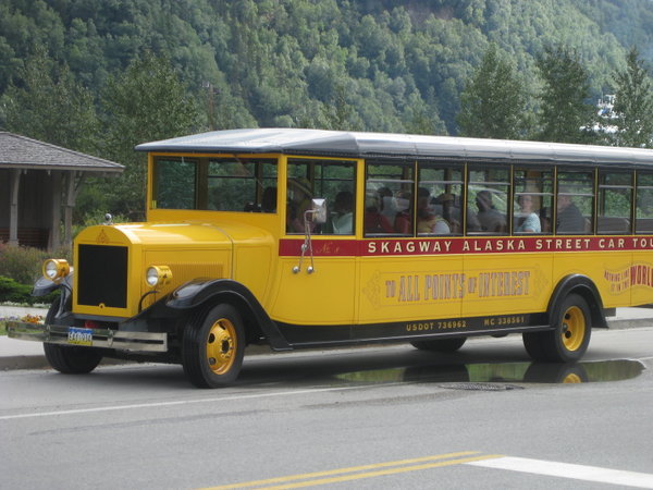 The Skagway Tour Bus