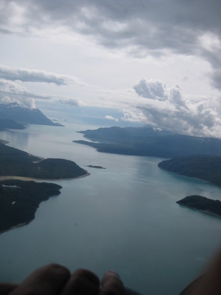 Aerial View of the Inside Passage