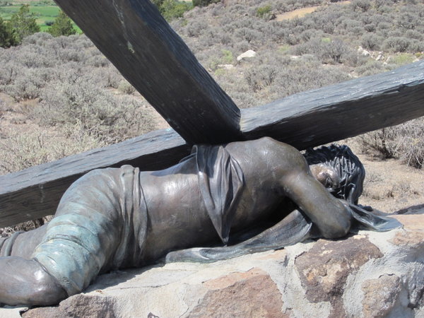 One of the 12 stations of the cross