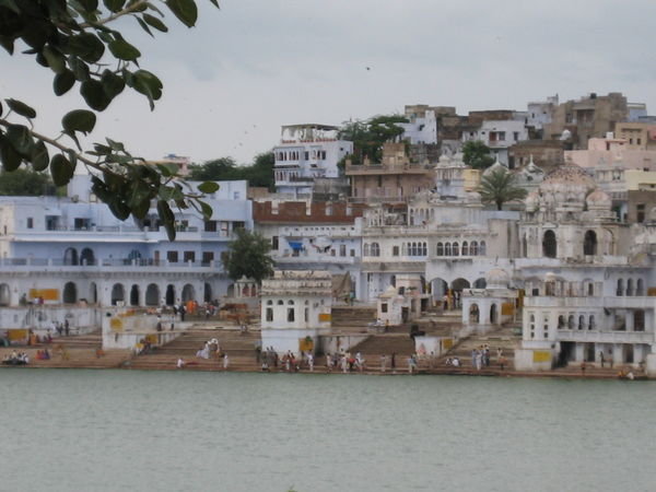The holy Pushkar lake