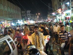 A little traffic in Varanasi