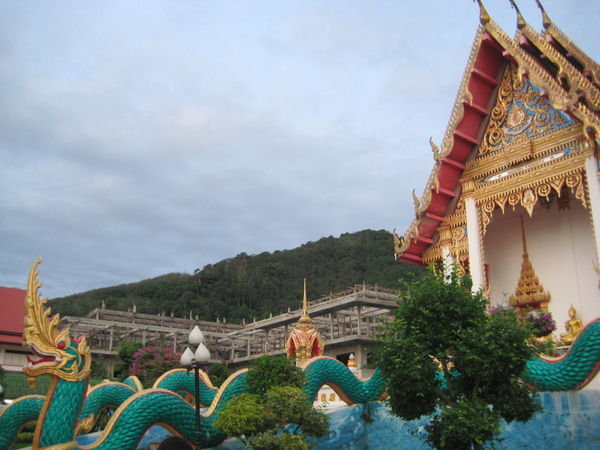 Temple in nightmarket- Phuket