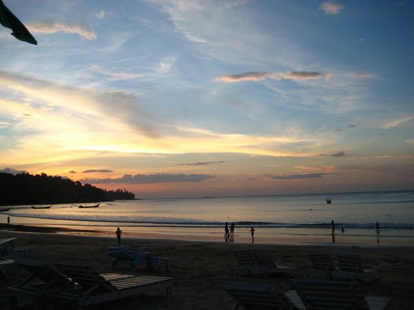 Sunset on Karon beach- Phuket