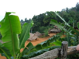 Neighboring homes- Lisu Village