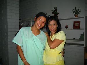 Masseuse at the women's prison- Chiang Mai
