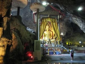 Temple in a cave