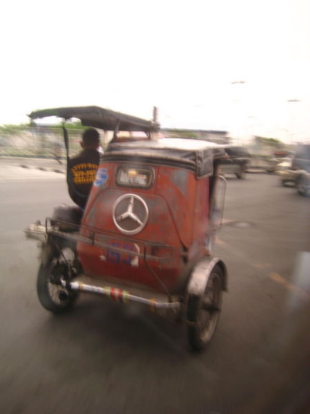Mercedes"Tricycle"- motorbike with sidecar