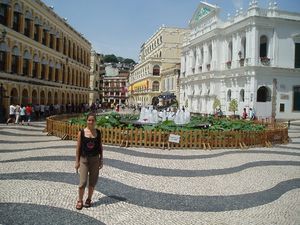 Senado - the main square in Macau