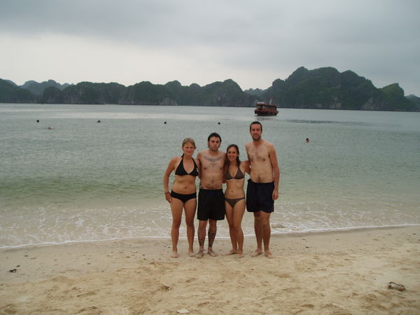 Monkey Beach in Halong Bay