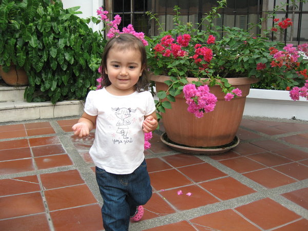Agustina at our hotel in Guayaquil