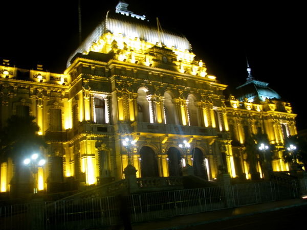 Tucuman Federal Building At Night