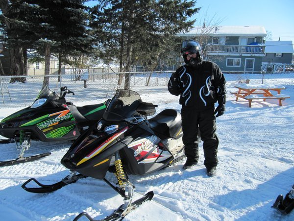 Ray With The New Sled