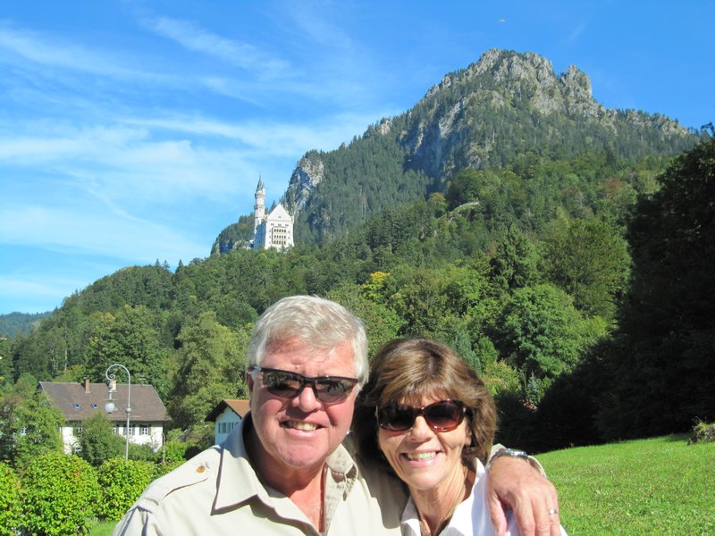 Neuschwanstein in Background