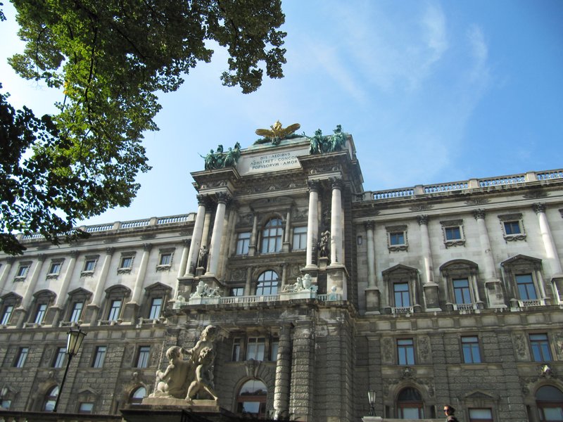 Facade of Hofburg Palace