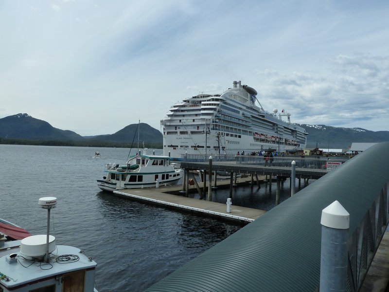 Our Ship in Ketchikan