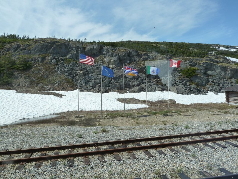 5 Flags-US, Alaska, Canada, British Columbia and Yukon Territory