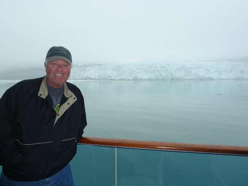 Bob at Margerie Glacier