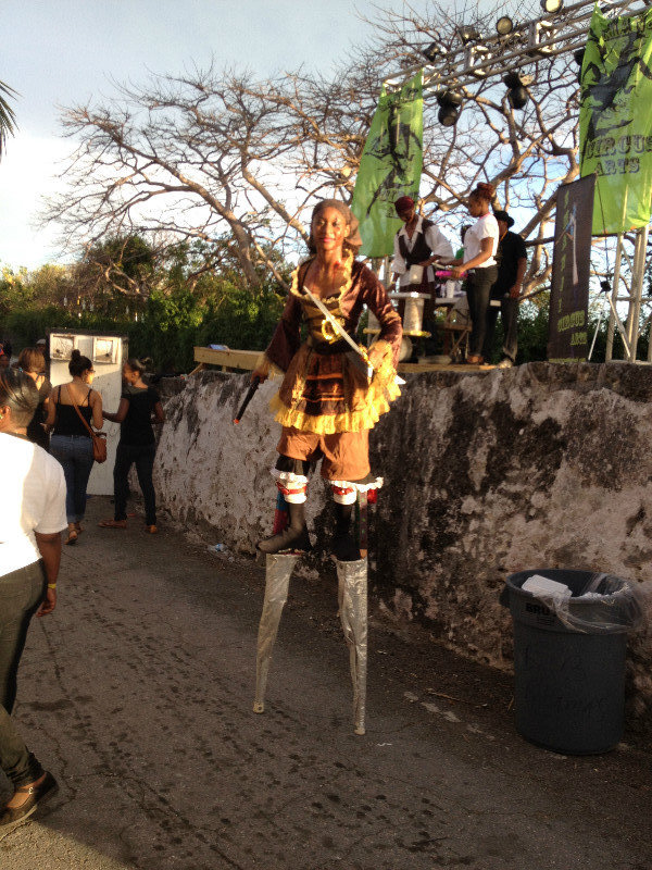 A Stilted Lady Pirate