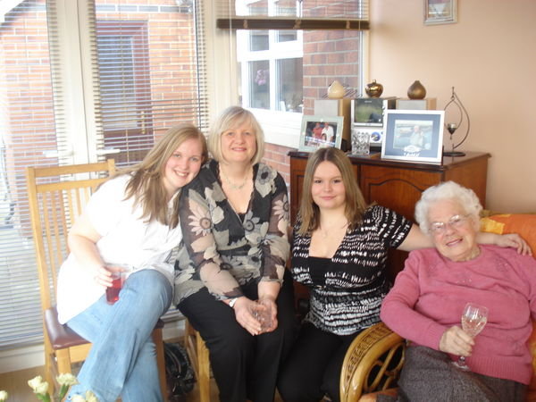 Rachel, Anne, Me and Grandma