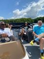 Boating with friends