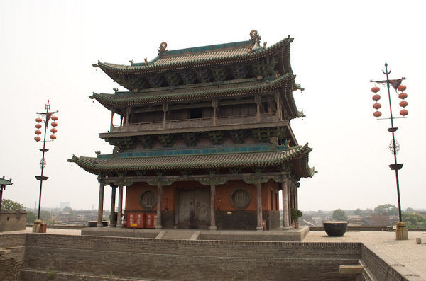 Een stoffig tempeltje in Pingyao
