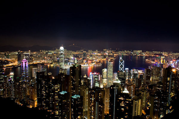 Hong Kong 's nachts