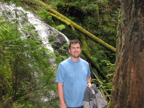 Michael at Cascade Falls