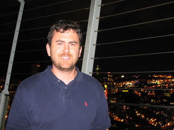 Michael on the Space Needle