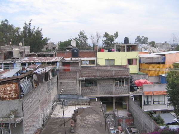 View of Colonial Santo Domingo from Michita´s Roof Balcony
