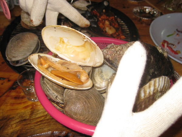 Clams So Hot You Have To Wear Gloves
