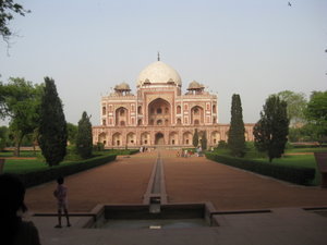 Outside of Humayun's Tomb