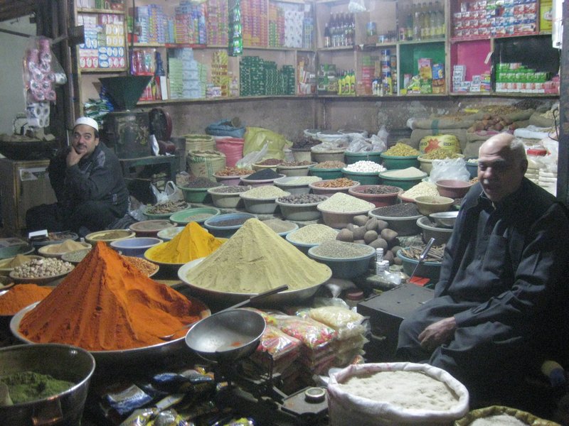 Spices for sale in Old City Lahore