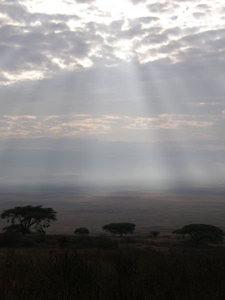 Morning over Ngorogoro Crater