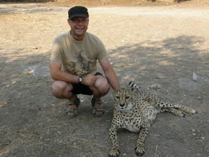 Andy and the Cheetah