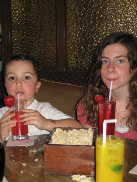 Drinking Shirley Temples