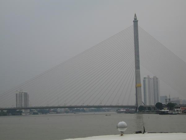 Suspension Bridge on Chao Praya