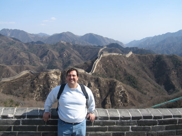Jesse at the Great Wall