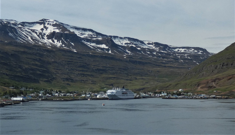 Seydisfjordur from the ship